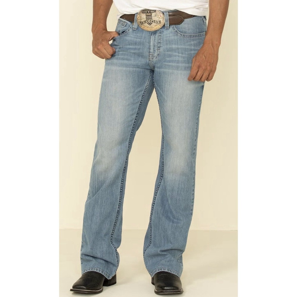 Cody James Men's Jeans Size 38/31 Duke Relaxed Fit Boot Cut Cowboy Stretch Rodeo